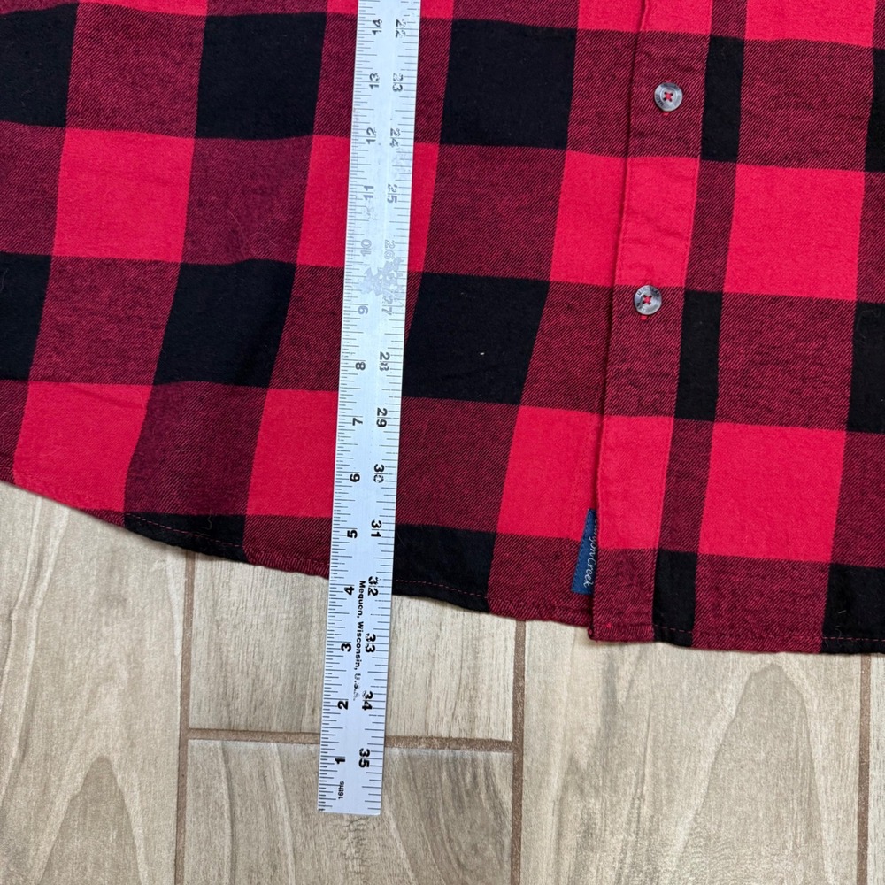 Magellan Outdoors Canyon Creek Flannel Shirt 2XL Buffalo Plaid Button Down NWT - Picture 3 of 10